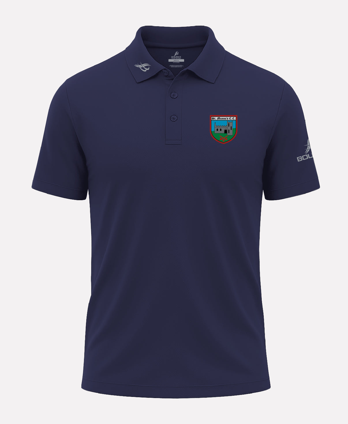 St Munnas Camogie Westmeath FORTIS Polo Shirt (Navy)