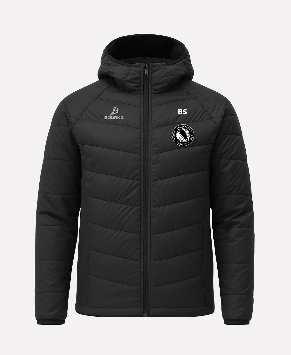 St Peregrines GAA FORTIS Hooded Jacket (Black)