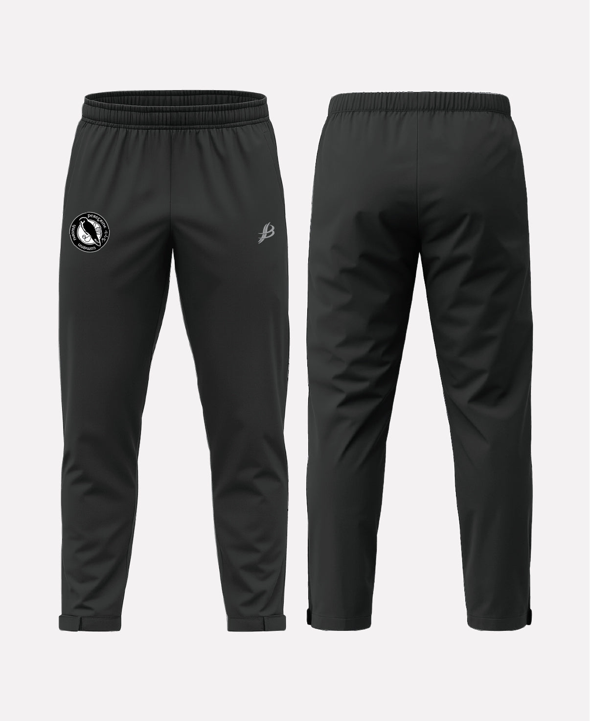 St Peregrines GAA TEASRA Waterproof Pants (Black)