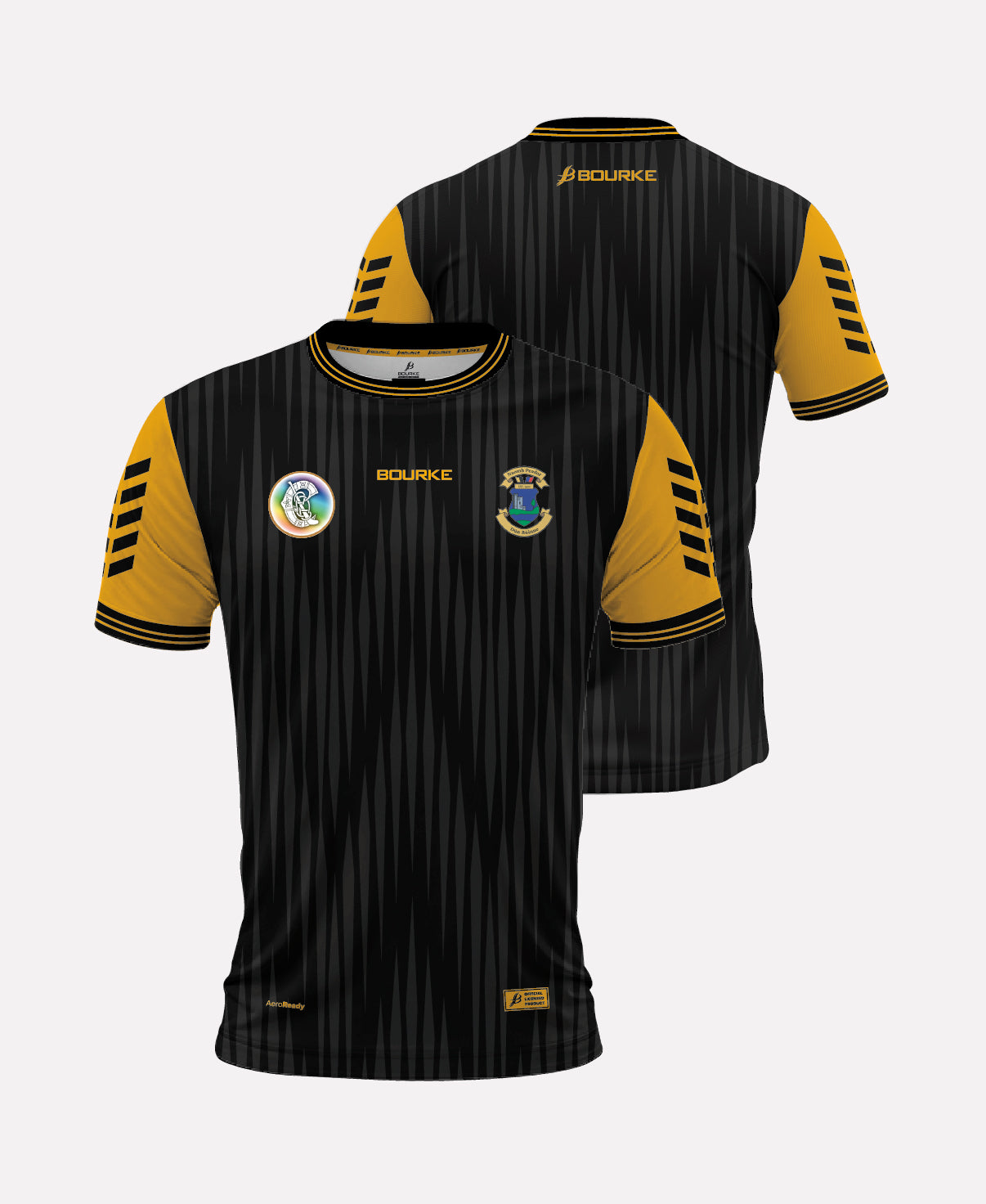 St Peters Dunboyne Camogie Jersey (Black/Amber)