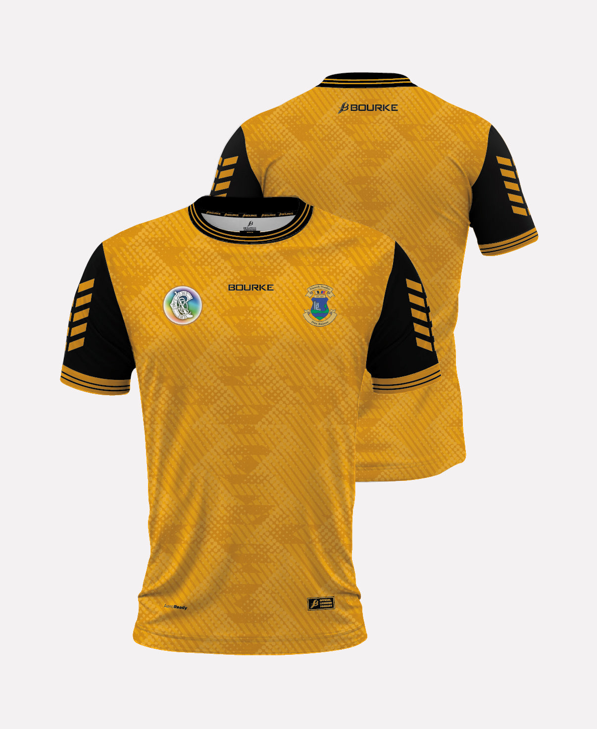 St Peters Dunboyne Camogie Jersey (Amber/Black)