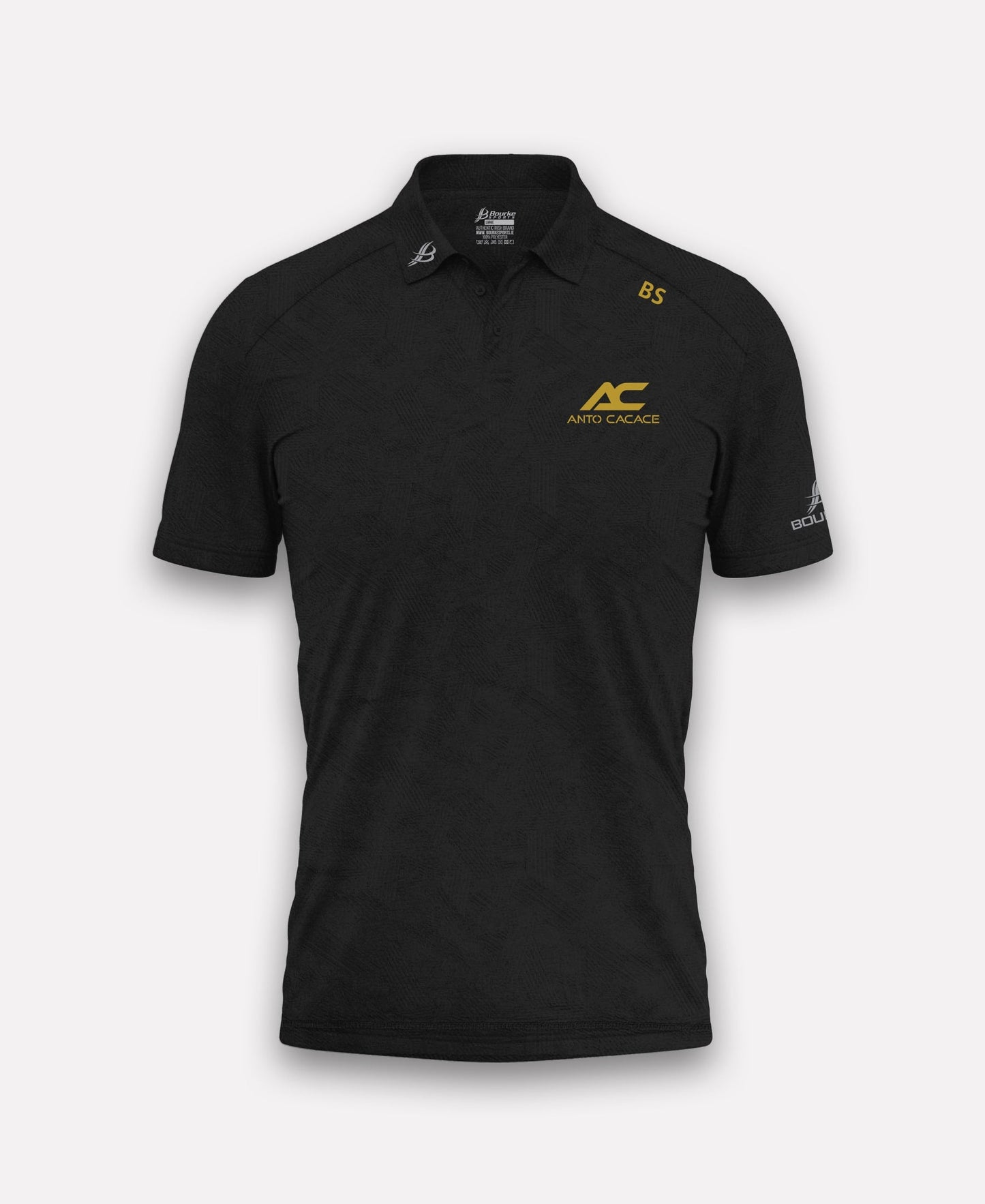 Team Cacace BARR Polo Shirt (Black)
