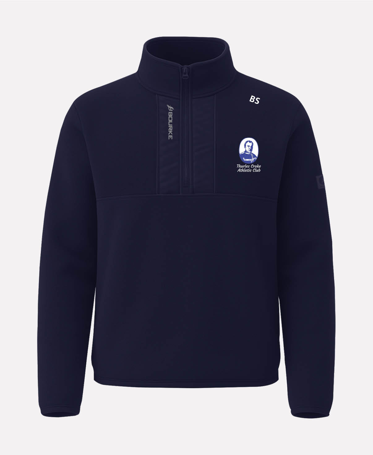 Thurles Crokes AC TEASRA Half Zip Fleece (Navy)
