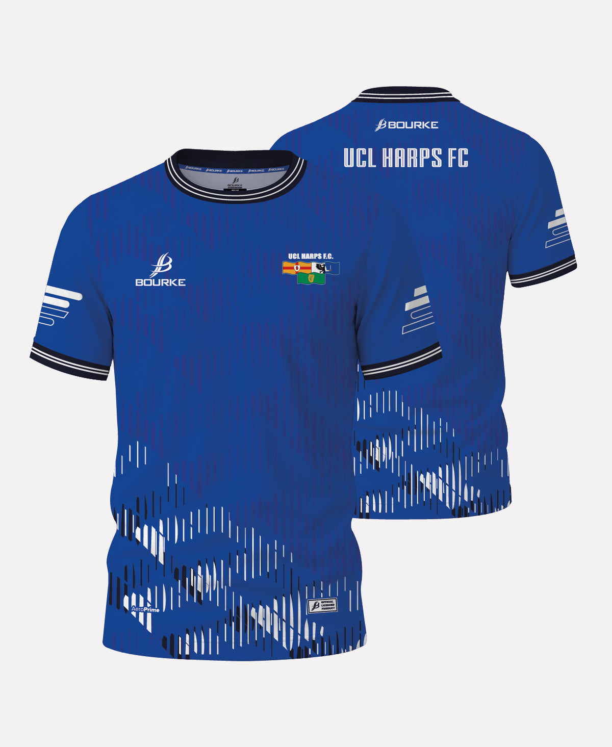 UCL Harps FC Training Jersey 26/27 (Blue/White/Navy)