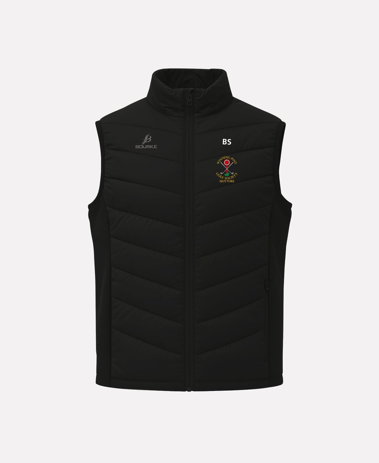 Winning Post Golf Society FORTIS Gilet (Black)