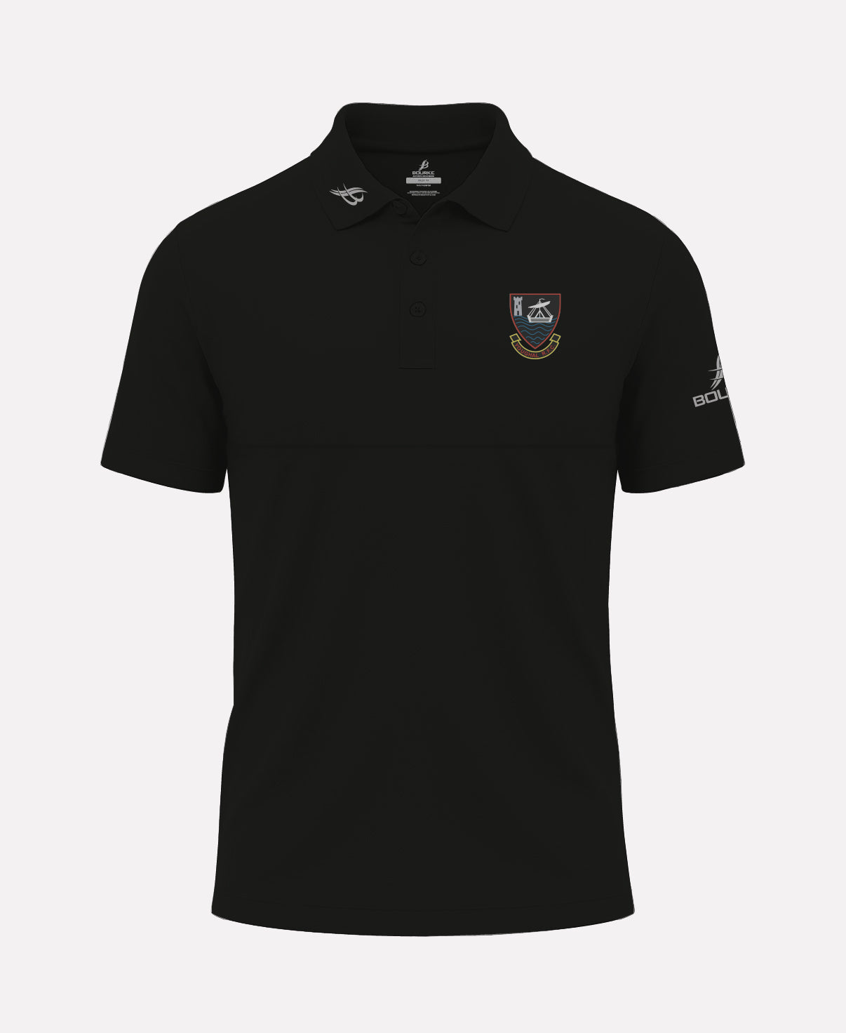 Youghal RFC FORTIS Polo Shirt (Black)