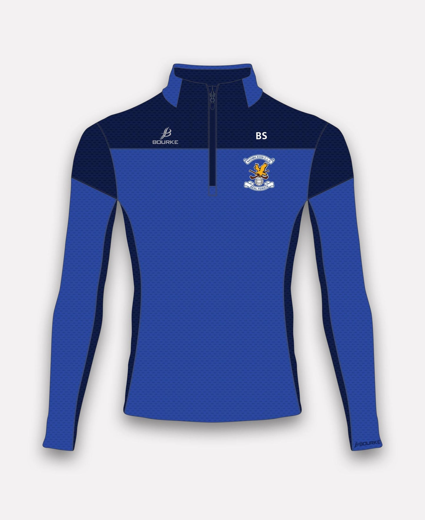 Naomh Eoin GAA Belfast TACA Half Zip (Blue/Navy)