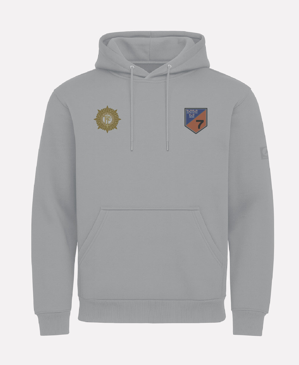 7th Infantry Battalion TEASRA Pullover Hoodie (Grey)