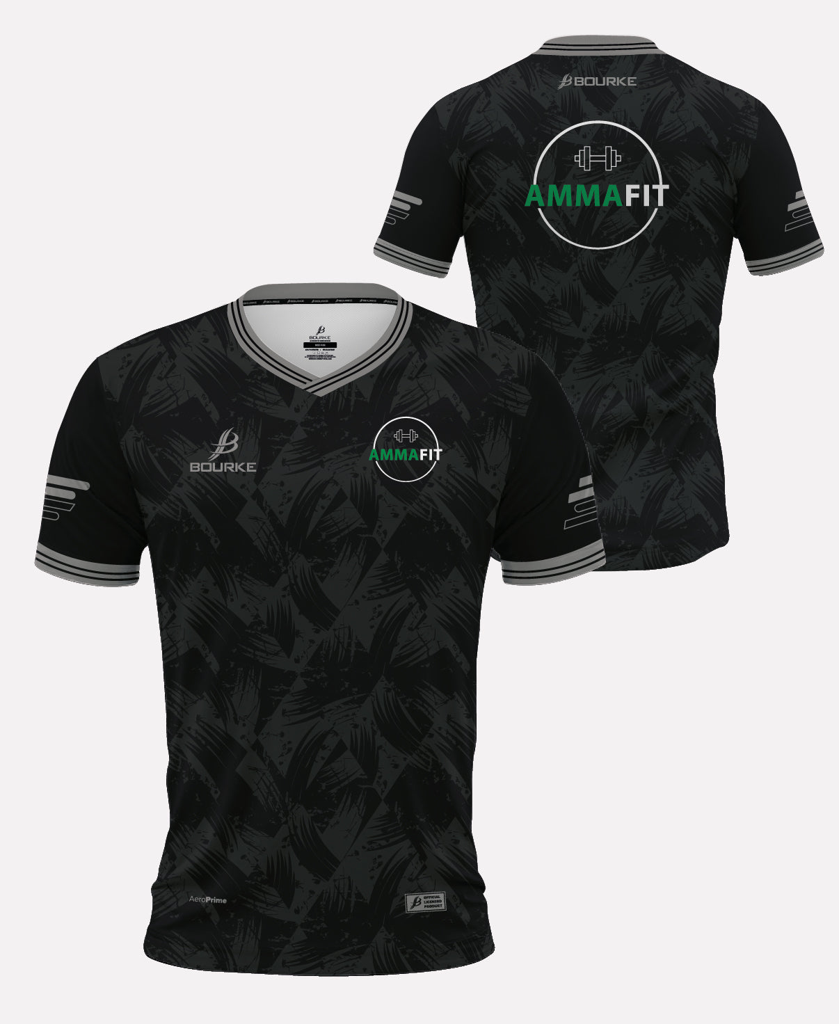 AMMA Fit Jersey (Black/Grey)