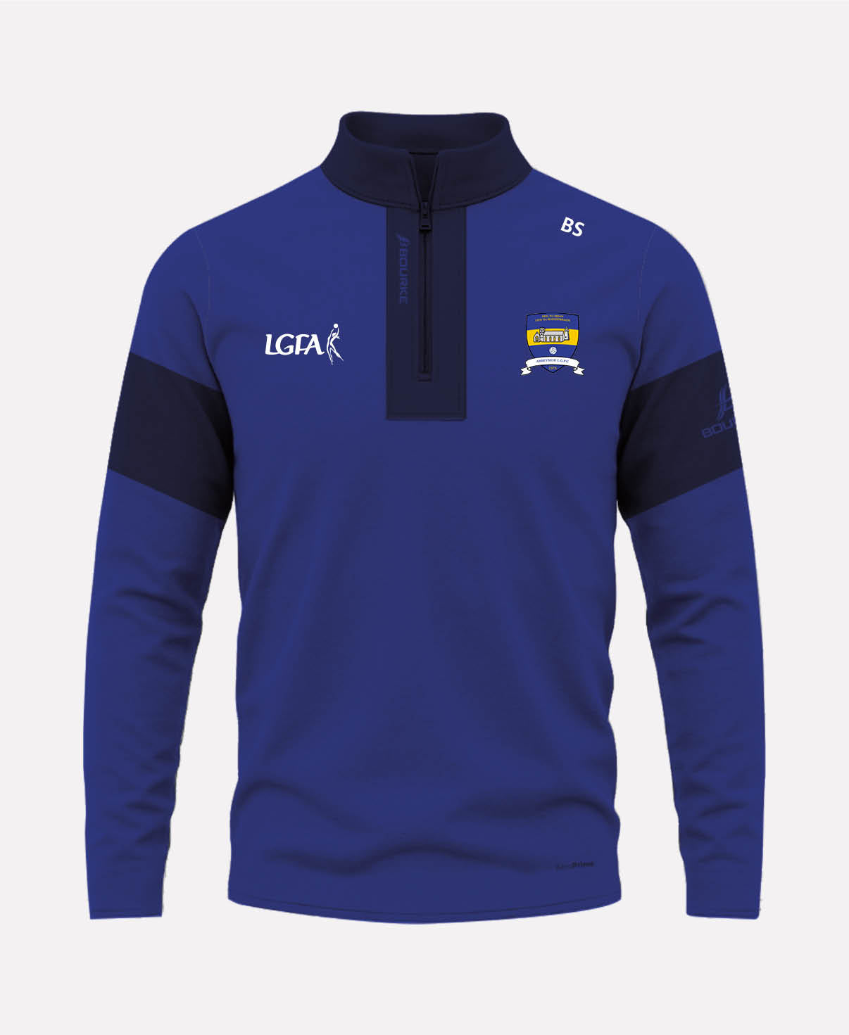 Abbeyside LGFA TEASRA Half Zip (Navy/Blue)