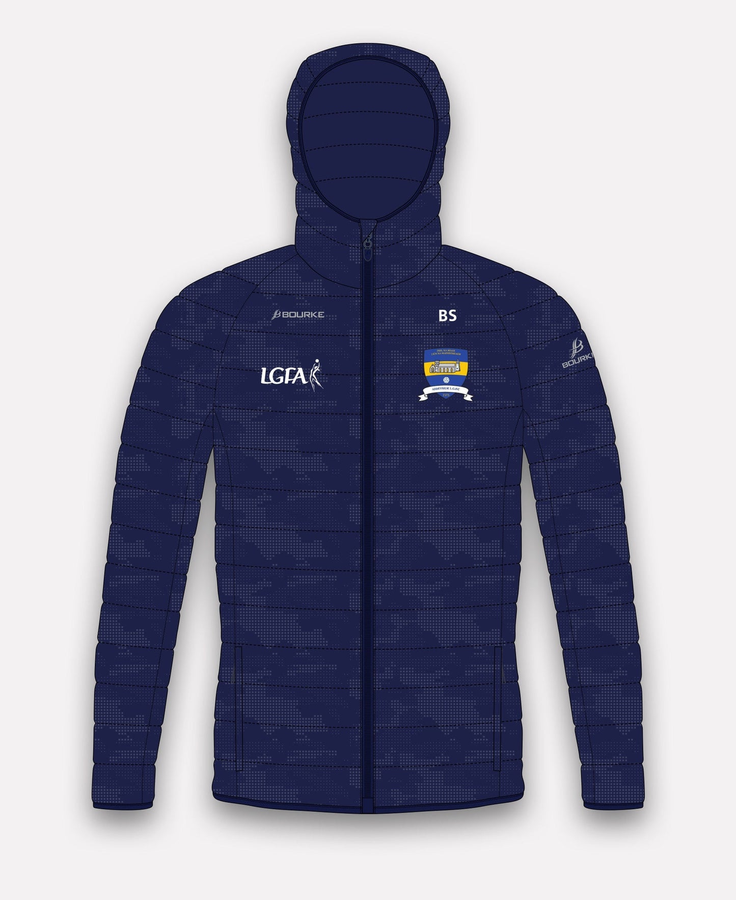 Abbeyside LGFA Reflective Camo Jacket (Navy)