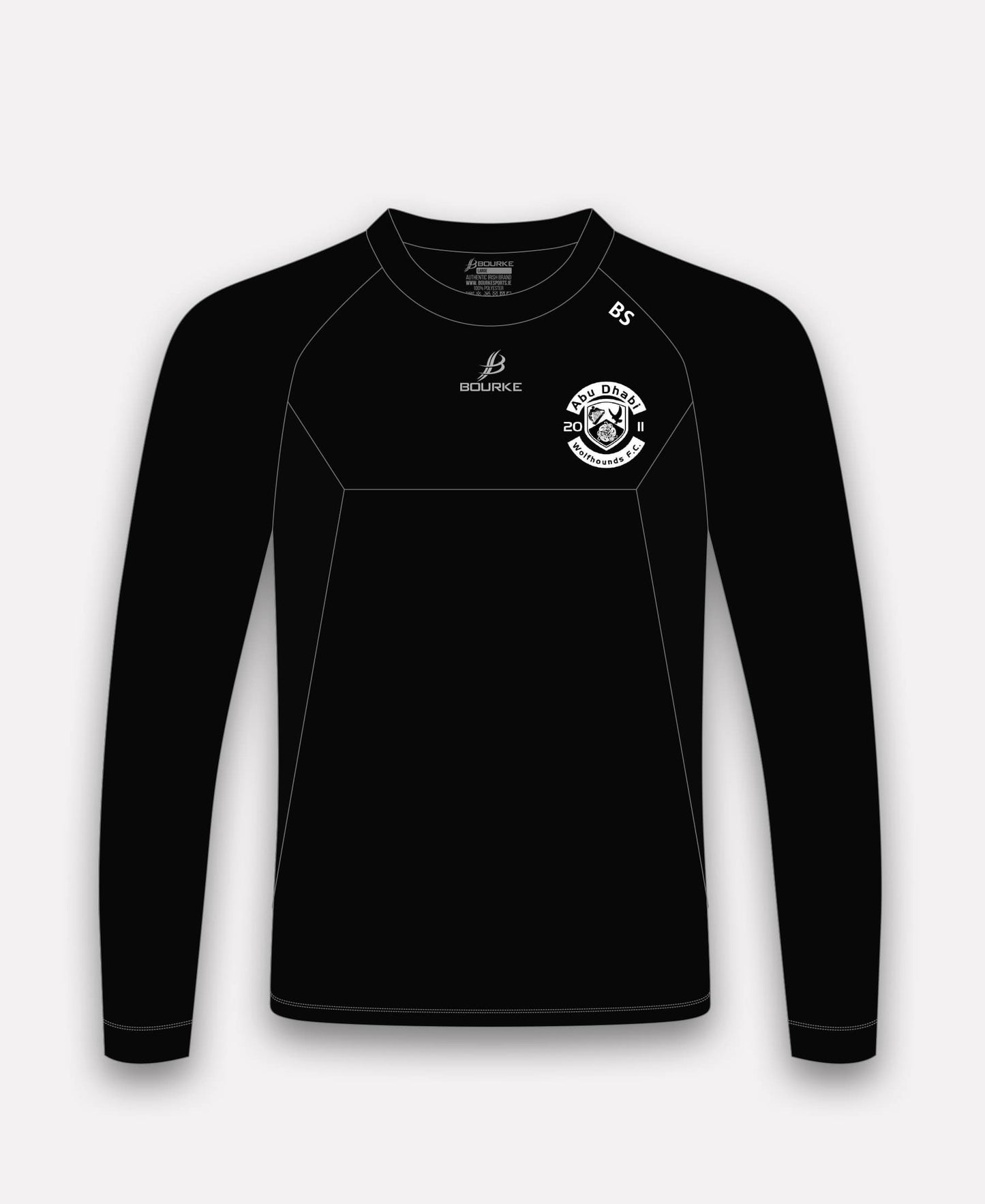 Abu Dhabi Wolfhounds BARR Crew Neck (Black)