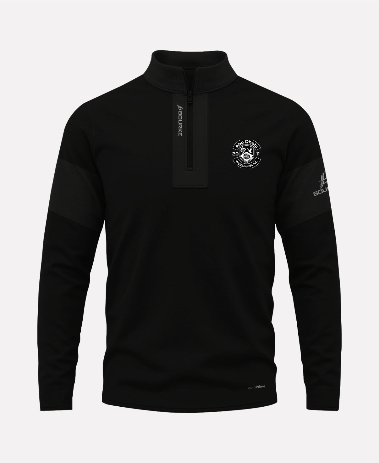 Abu Dhabi Wolfhounds TEASRA Half Zip (Black)