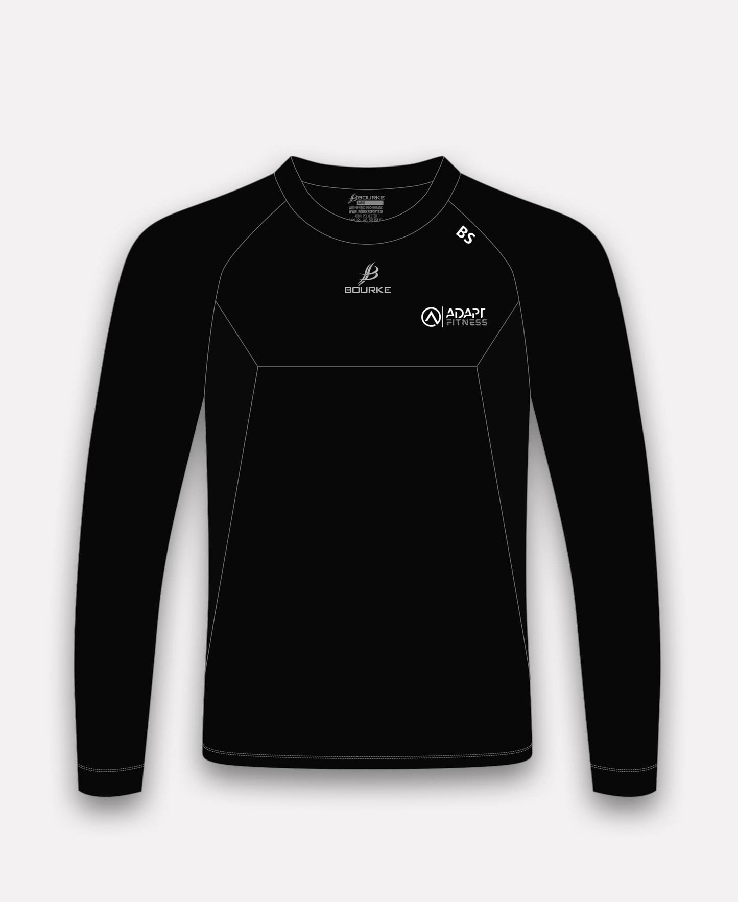 Adapt Fitness BARR Crew Neck (Black)