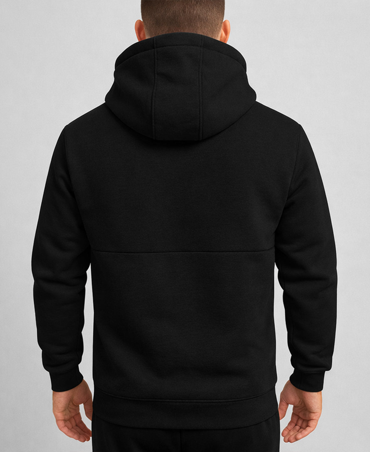 TEASRA Adult Pullover Hoodie (Black)