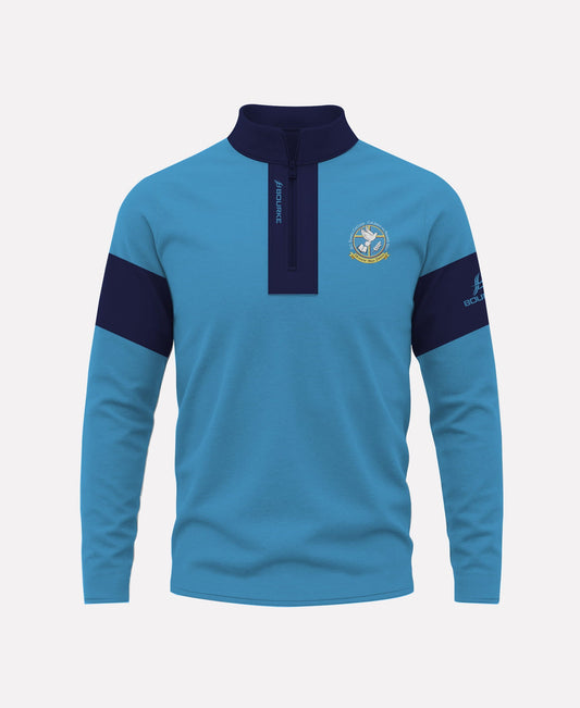 All Saints College TEASRA Half Zip (Navy/Sky)