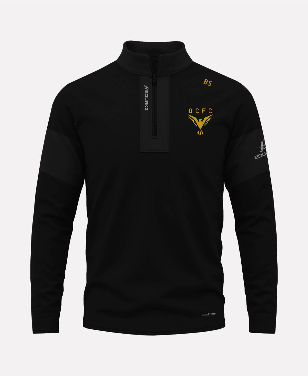 Andersonstown Community FC TEASRA Half Zip (Black)