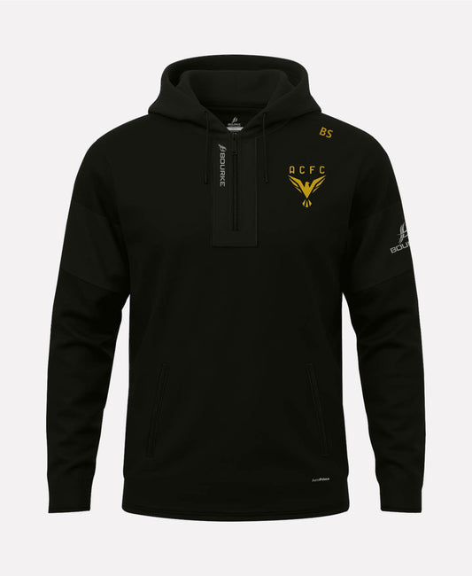 Andersonstown Community FC TEASRA Half Zip Hoodie (Black)