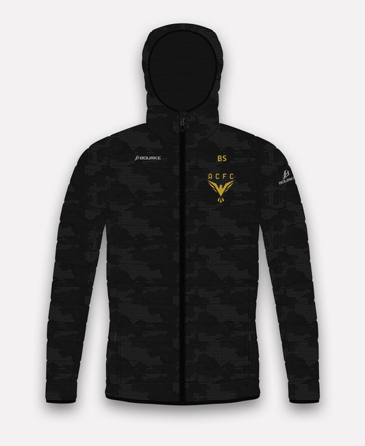 Andersonstown Community FC Reflective Camo Jacket (Black)