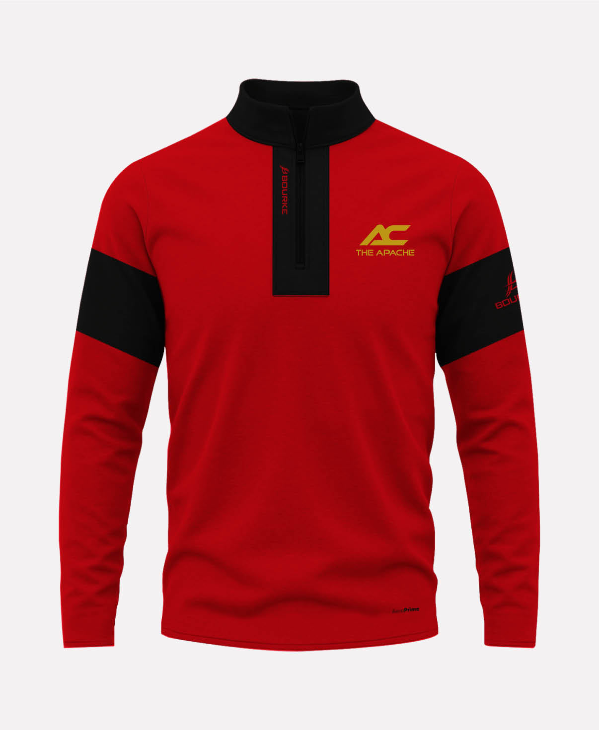 Team Cacace TEASRA Half Zip (Black/Red)