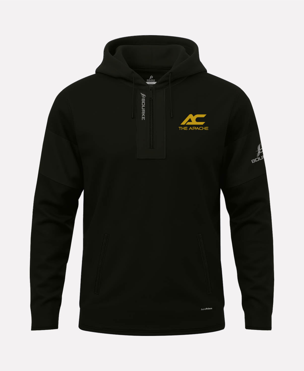 Team Cacace TEASRA Half Zip Hoodie (Black)