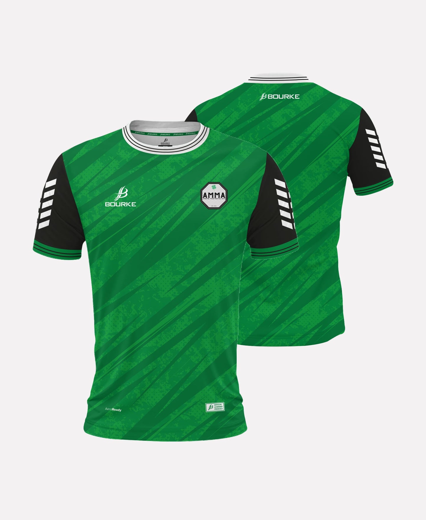 Ardoyne MMA Jersey (Green/Black)