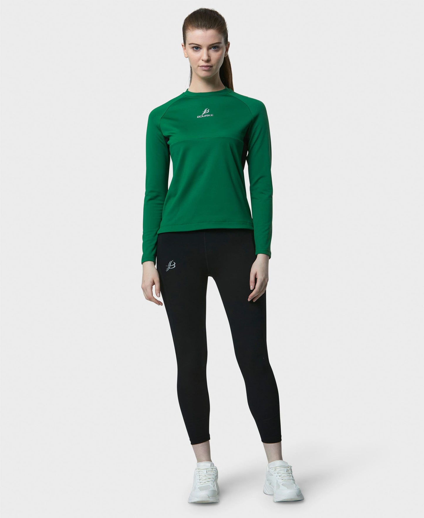 BARR Adult Crew Neck (Green/Black)