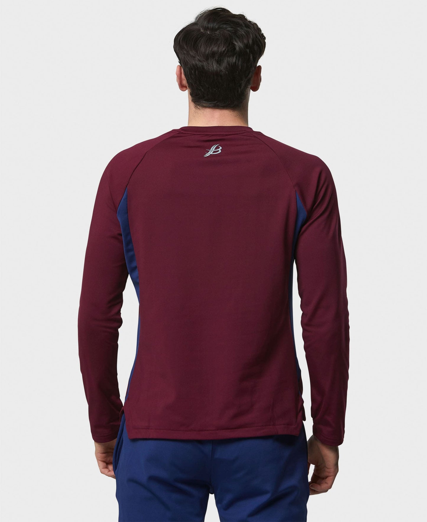 BARR Adult Crew Neck (Maroon/Navy)