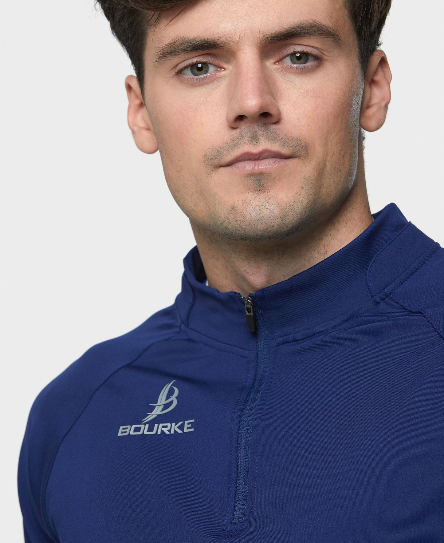 BARR Adult Half Zip (Navy)