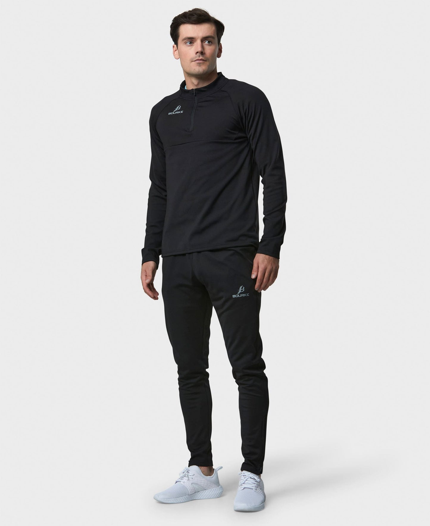 BARR Adult Half Zip (Black)