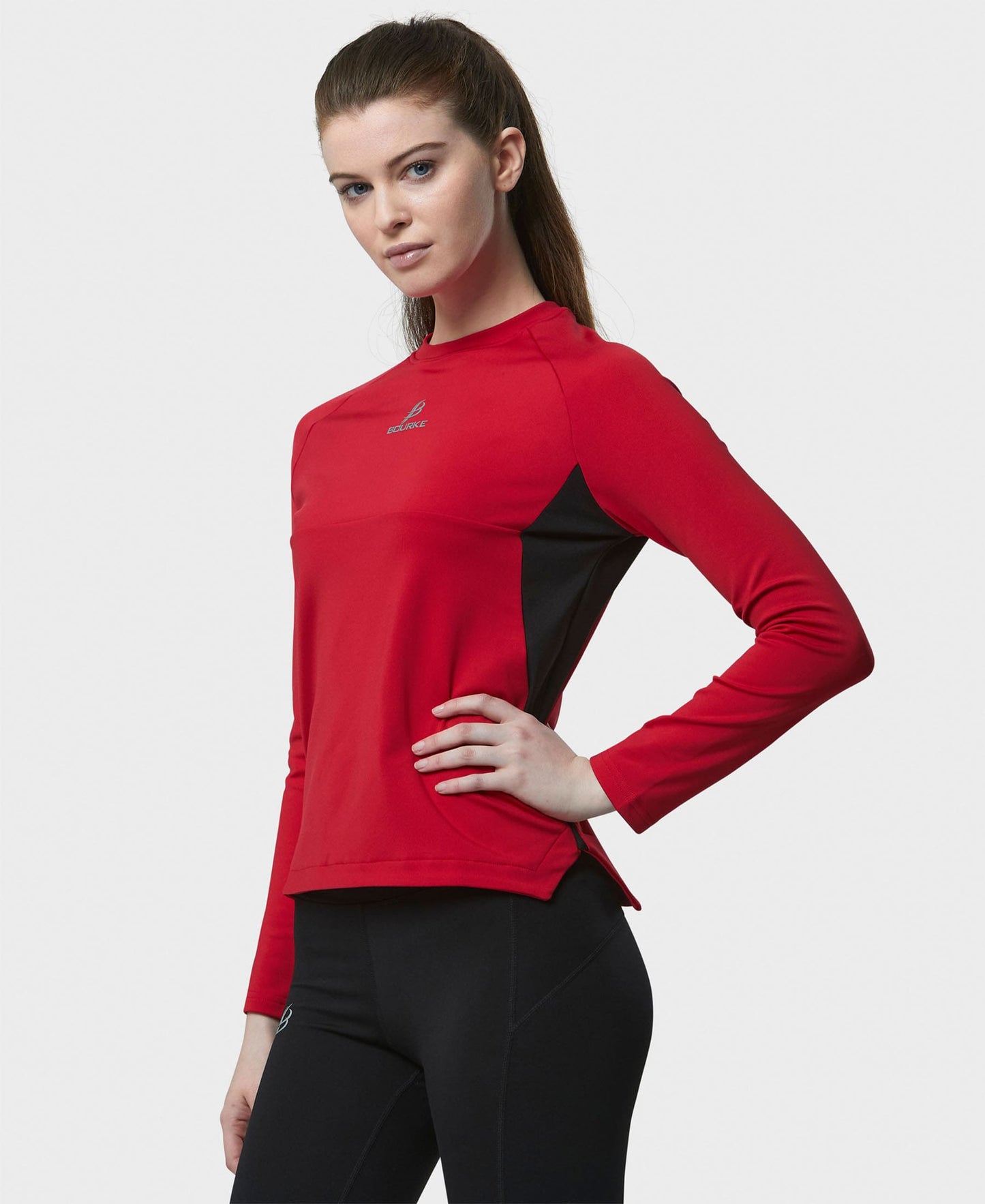 BARR Adult Crew Neck (Red/Black)