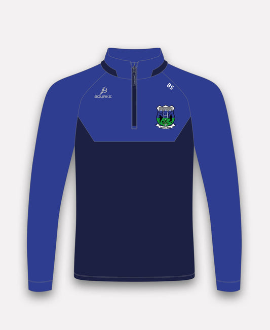 Ballina Juvenile GAA BARR Half Zip (Navy/Blue)