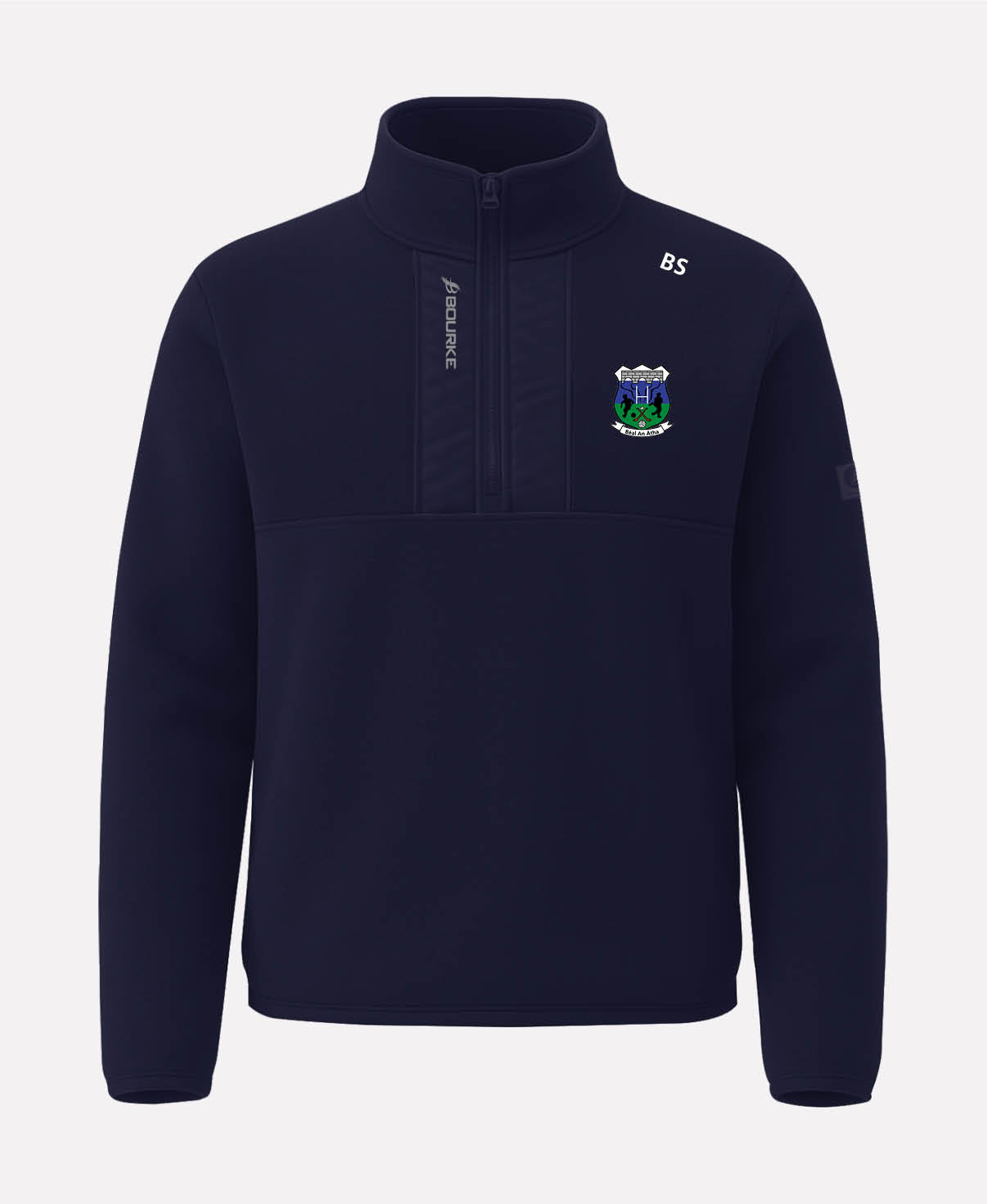 Ballina Juvenile GAA TEASRA Half Zip Fleece (Navy)