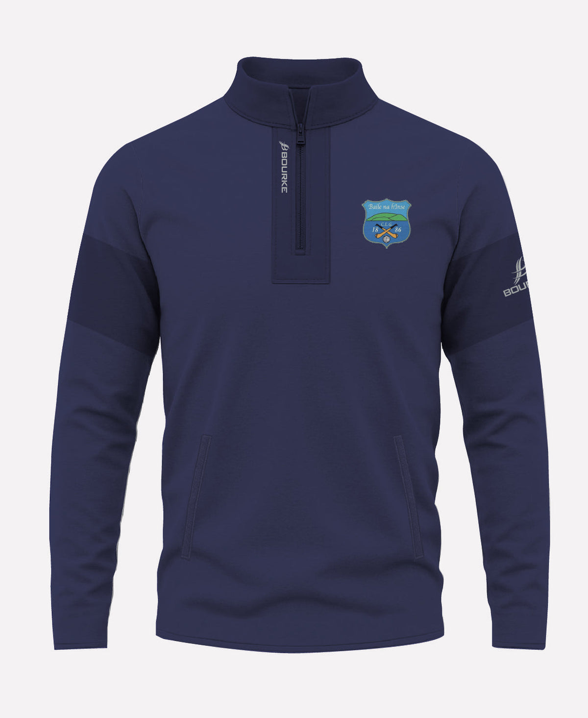 Ballinahinch GAA TEASRA Half Zip (Navy)
