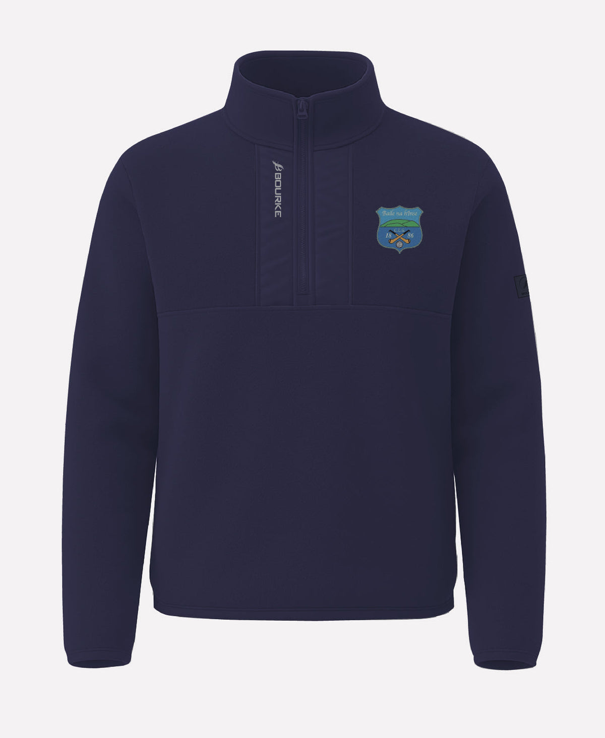 Ballinahinch GAA TEASRA Half Zip Fleece (Navy)