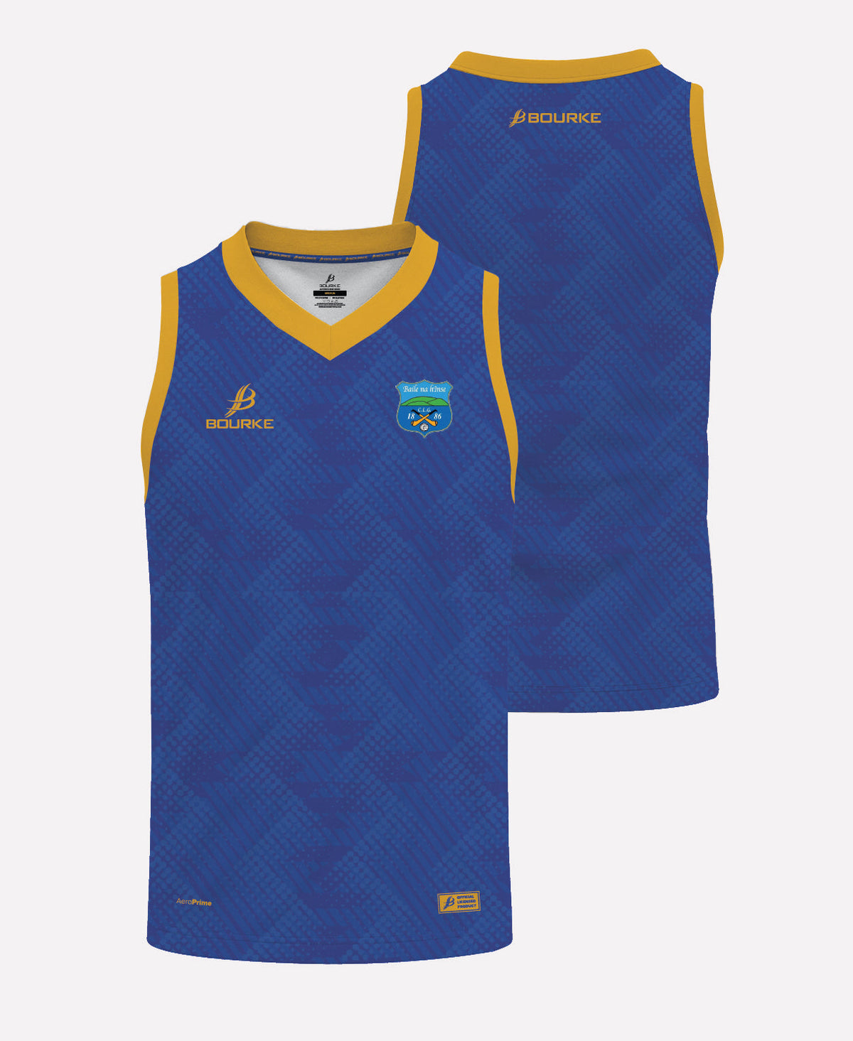 Ballinahinch GAA Training Singlet 26/27 (Blue/Amber)
