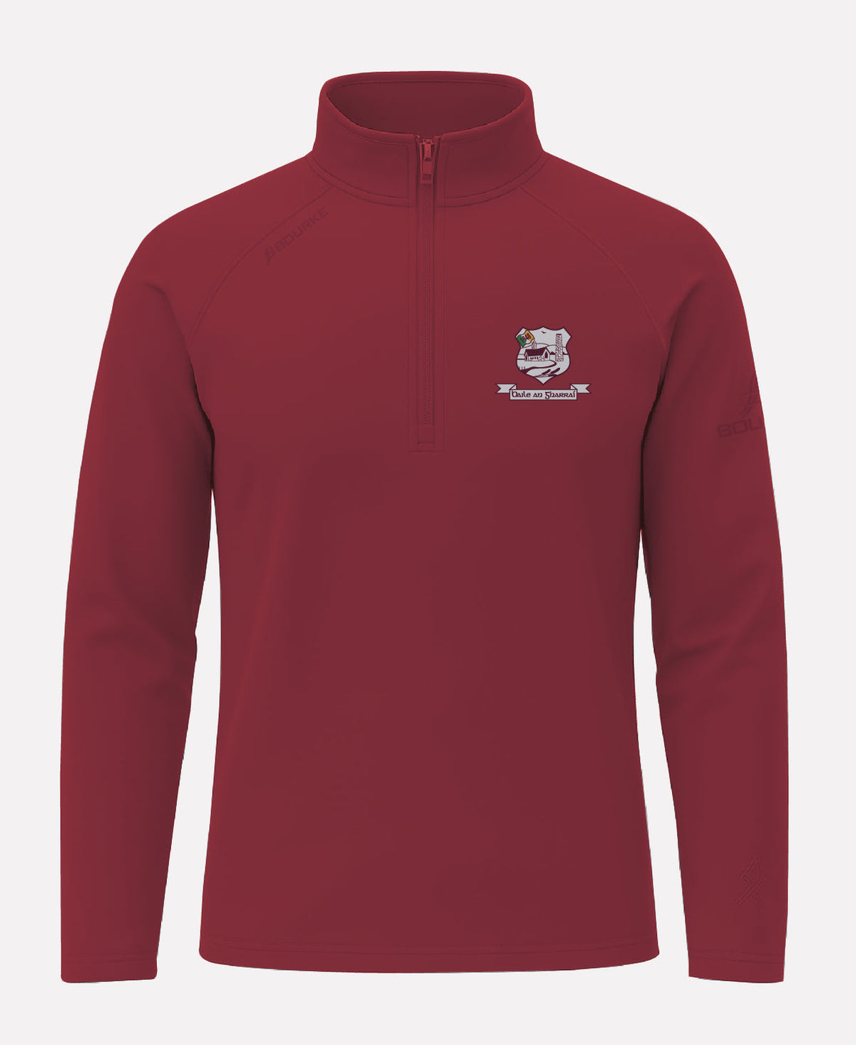 Ballingarry Camogie CORE Half Zip (Maroon)