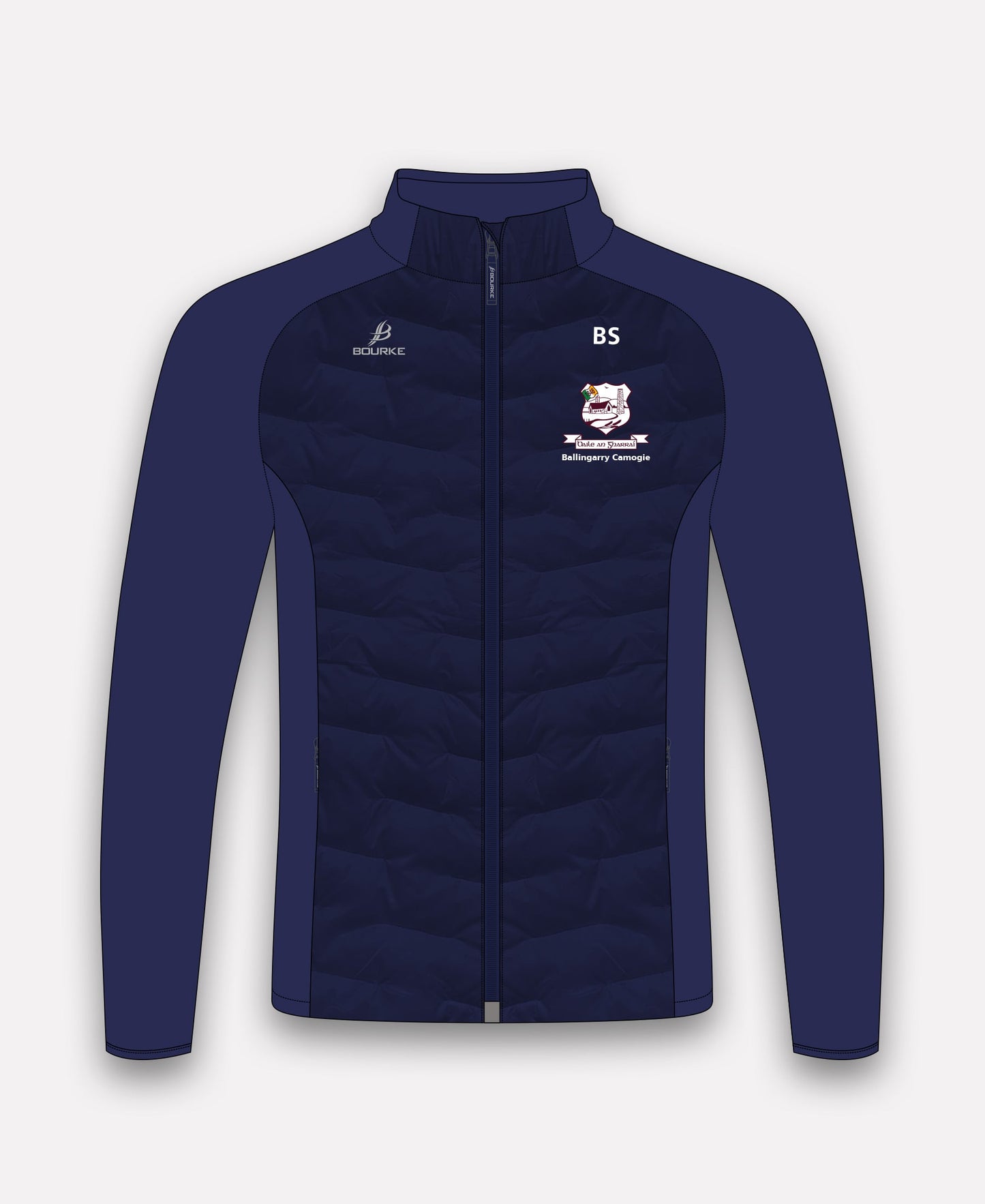 Ballingarry Camogie Croga Hybrid Jacket (Navy)