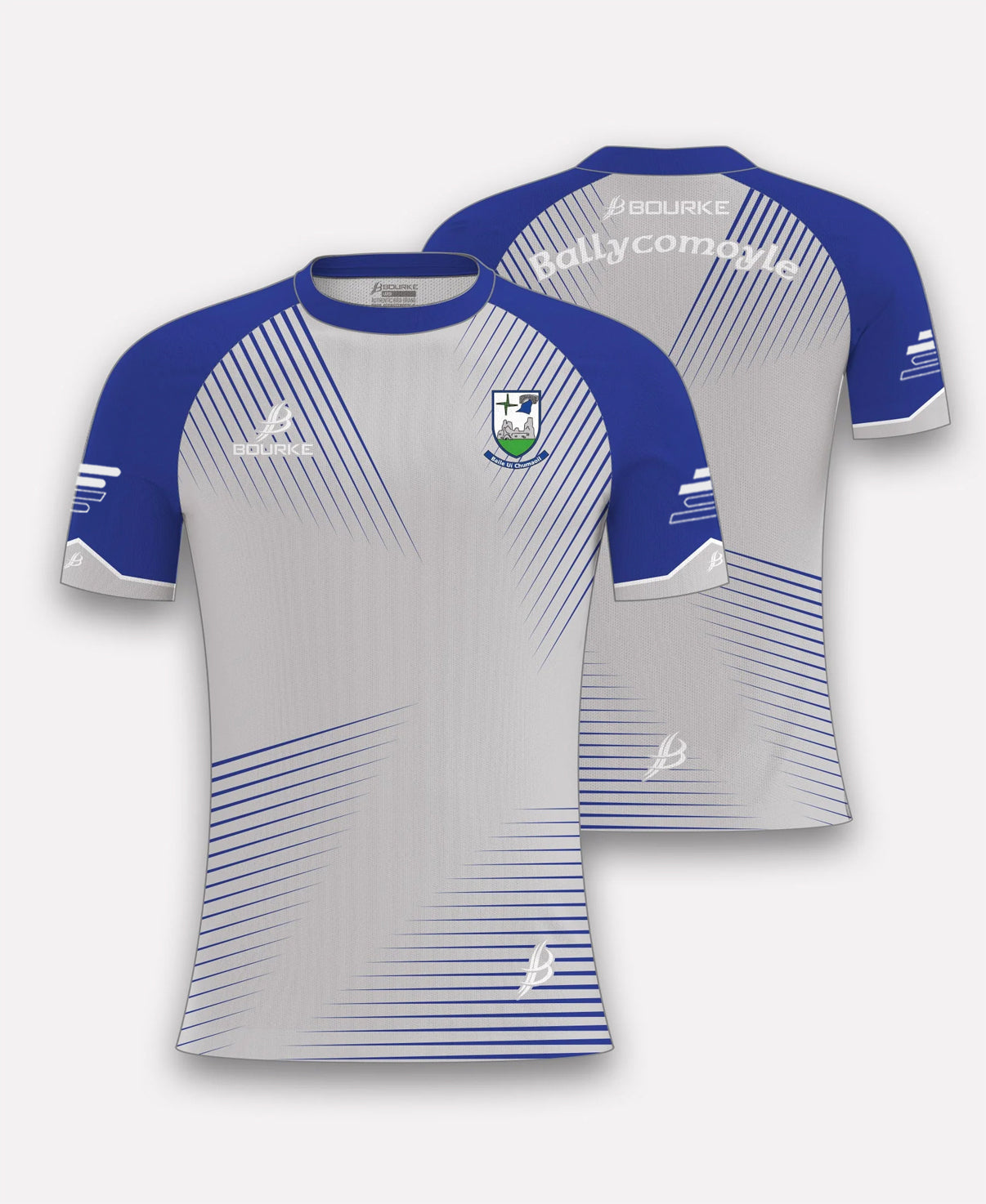 Ballycomoyle Training Jersey (Grey/Blue)