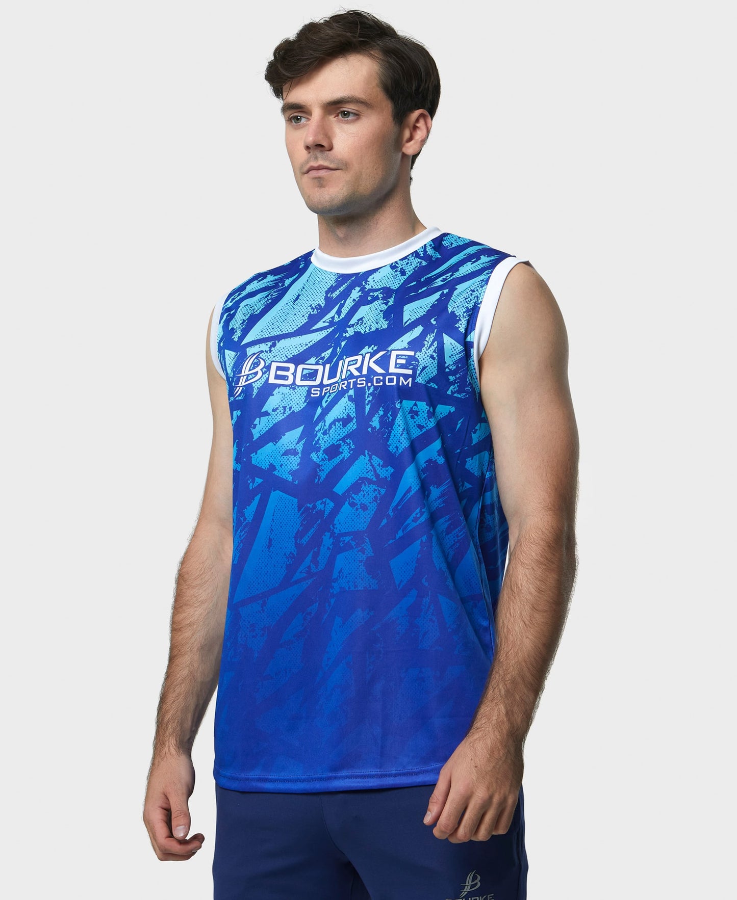 BARR Adult Singlet Blue