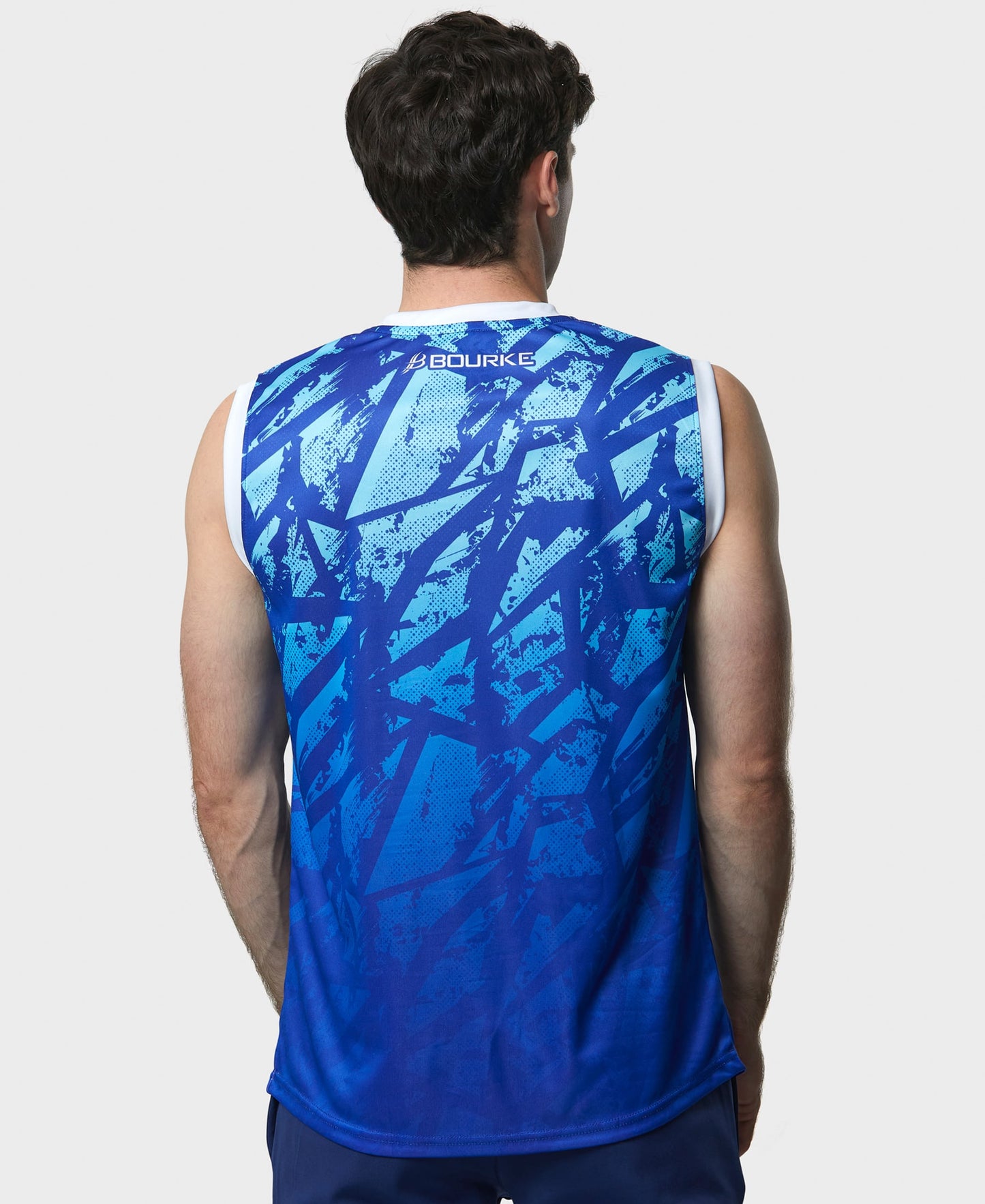 BARR Adult Singlet Blue