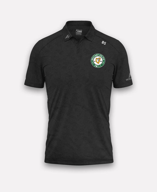 Belfast Celtic BARR Polo Shirt (Black)