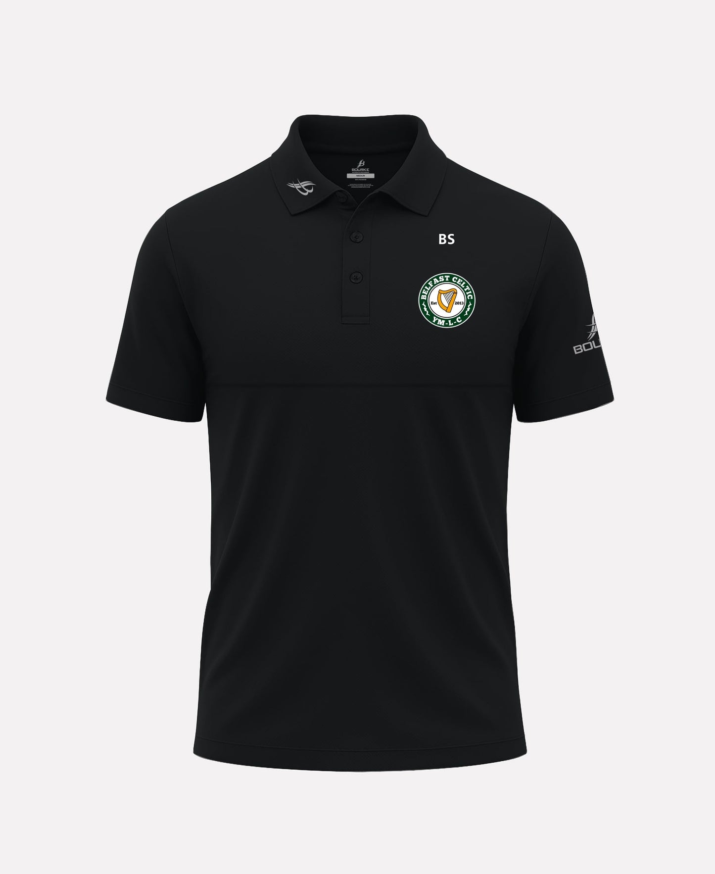 Belfast Celtic FORTIS Polo Shirt (Black)