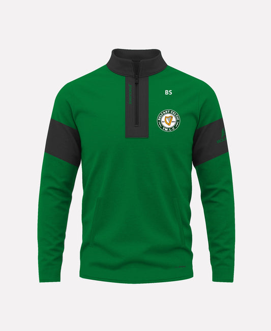 Belfast Celtic TEASRA Half Zip (Black/Green)