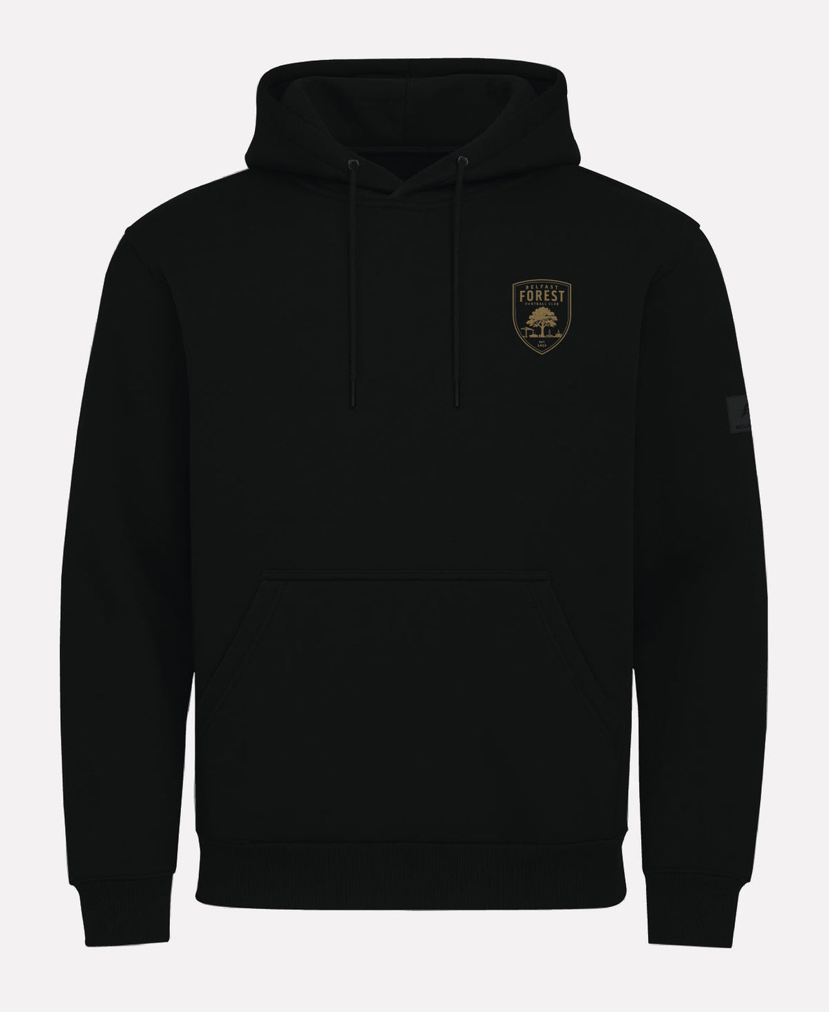 Belfast Forest FC TEASRA Pullover Hoodie (Black)