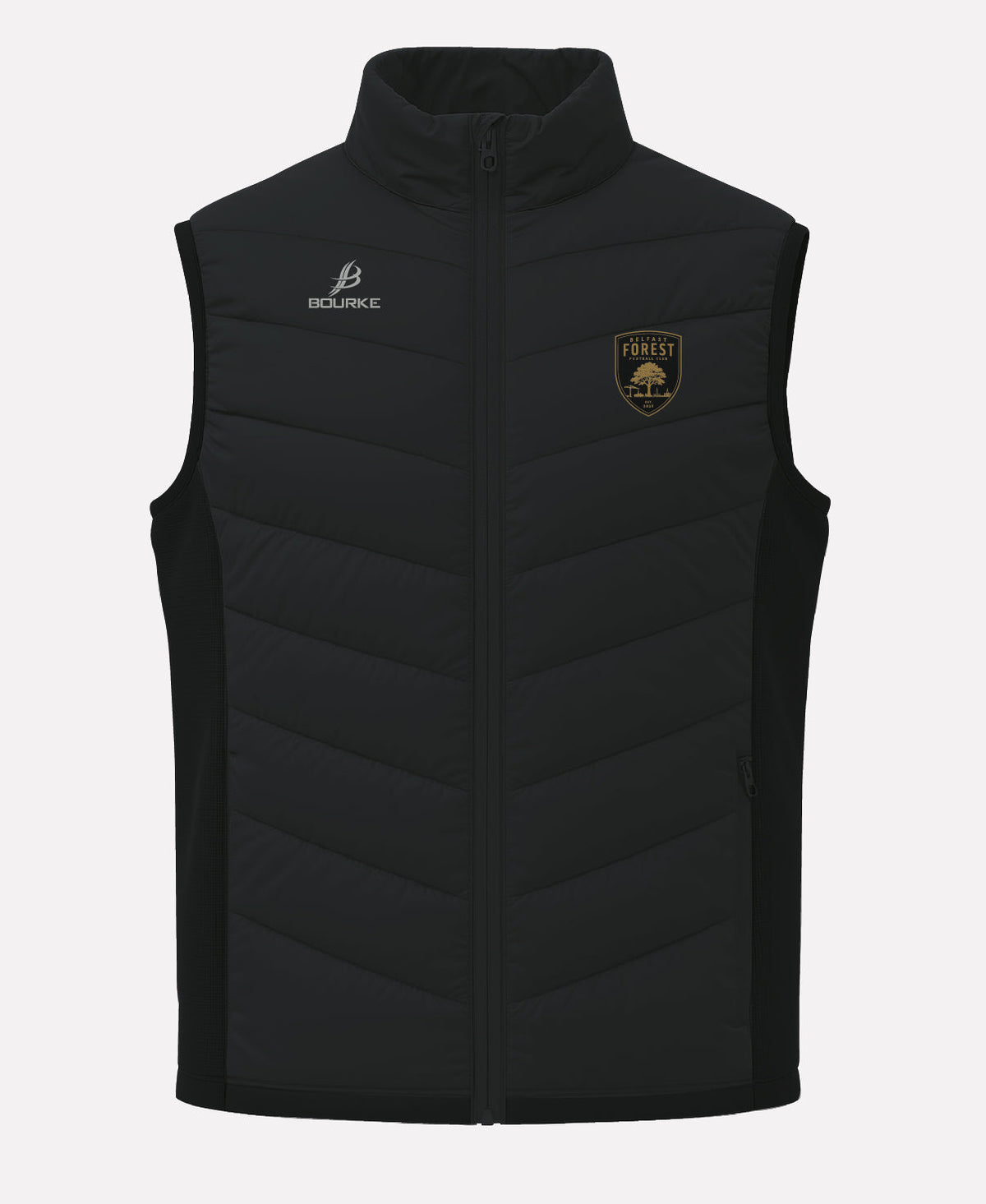 Belfast Forest FC FORTIS Gilet (Black)