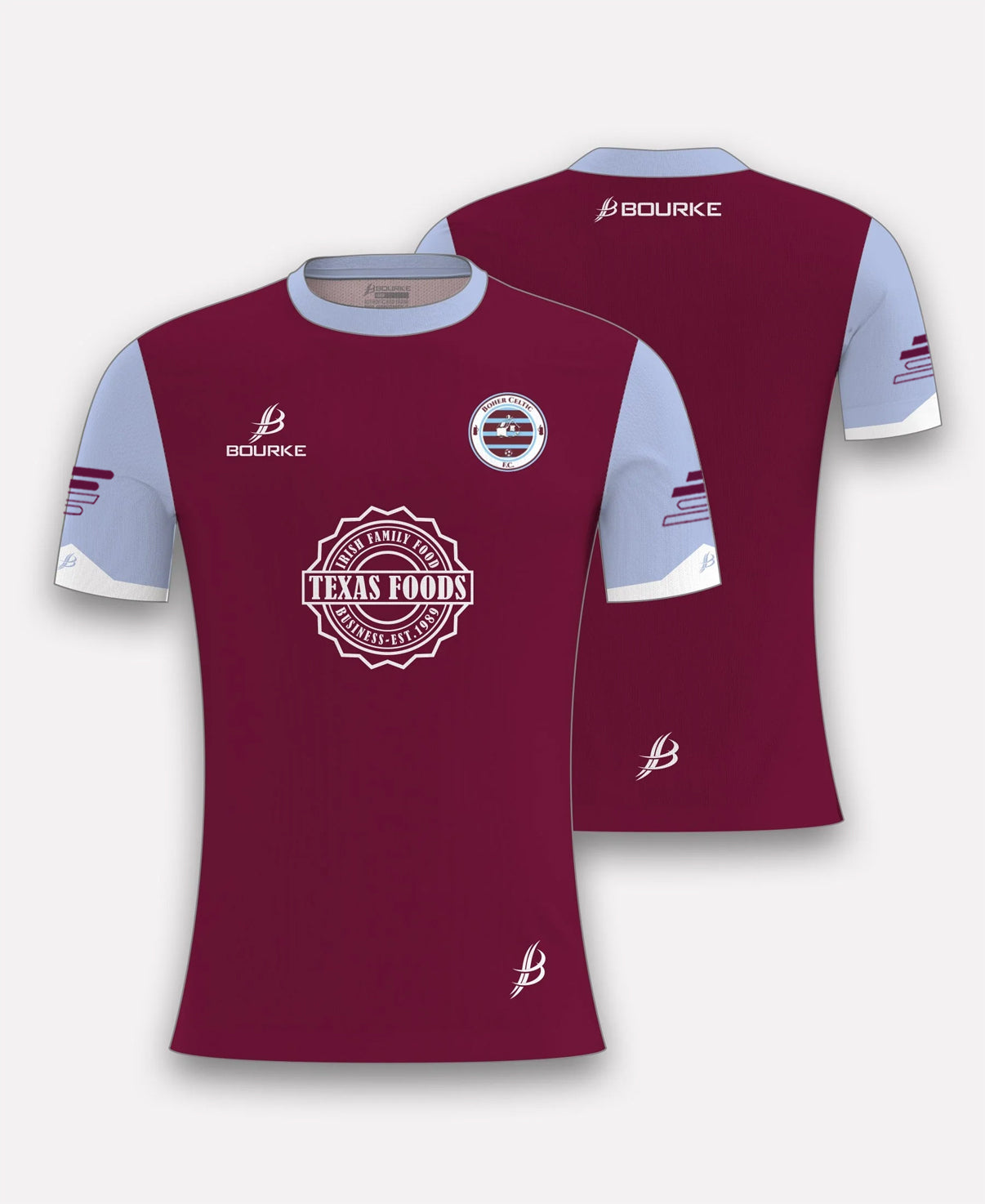 Boher Celtic FC Home Jersey (Maroon)
