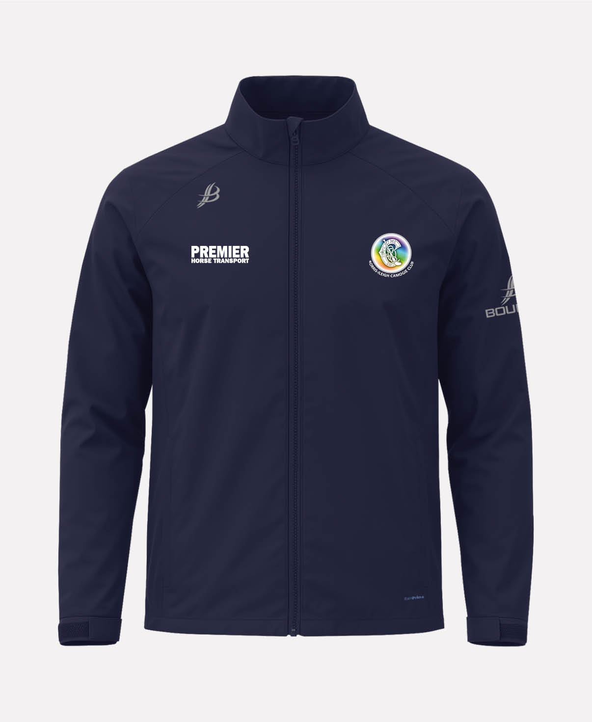 Borris-Ileigh Camogie TEASRA Waterproof Jacket (Navy)
