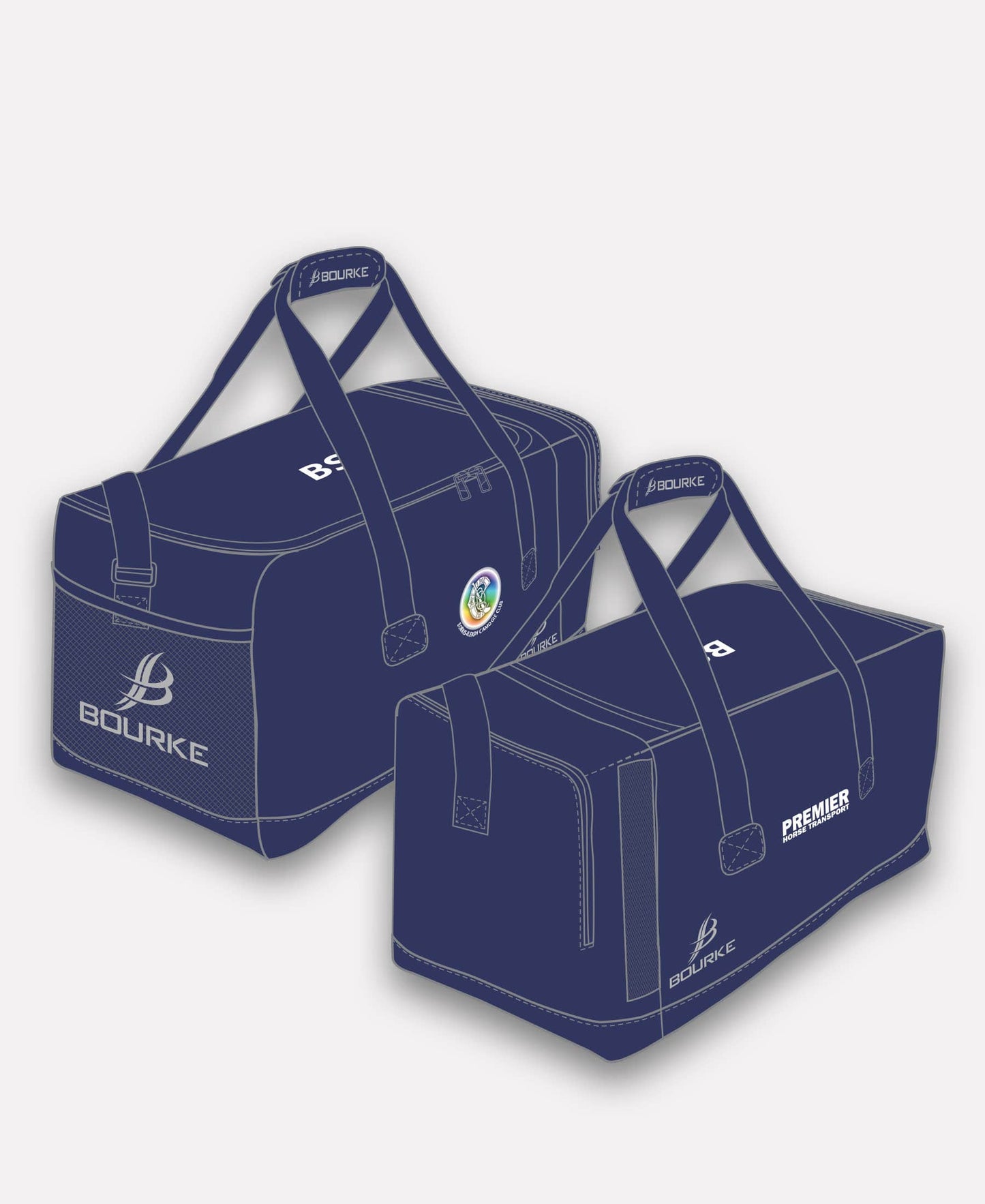 Borris-Ileigh Camogie CROGA Gear Bag (Navy)