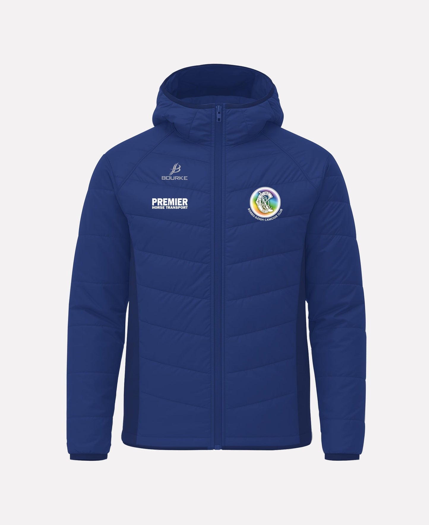 Borris-Ileigh Camogie FORTIS Hooded Jacket (Navy)